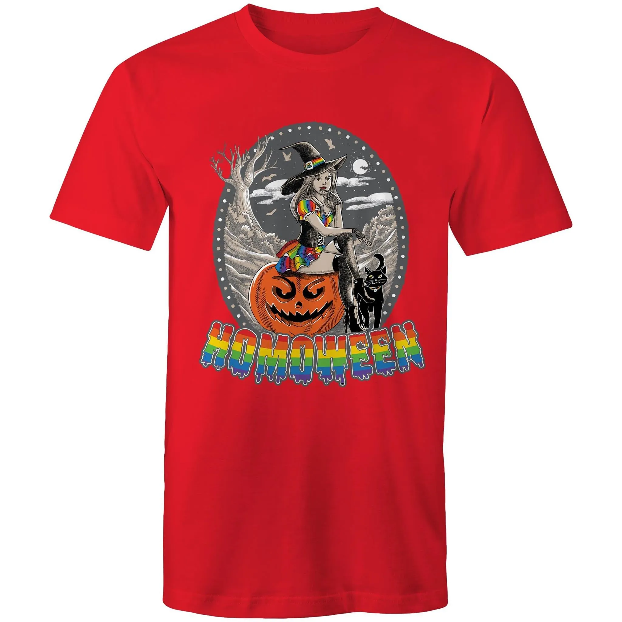 Homoween Witch T-Shirt Unisex (L021)