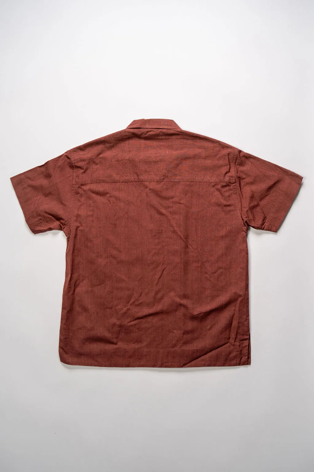 Indi + Ash S/S Lake Camp Shirt - Cutch Brick