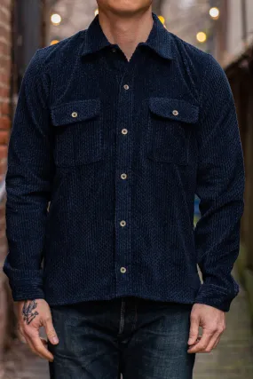 Indigofera Webster - Dobby Corduroy Navy