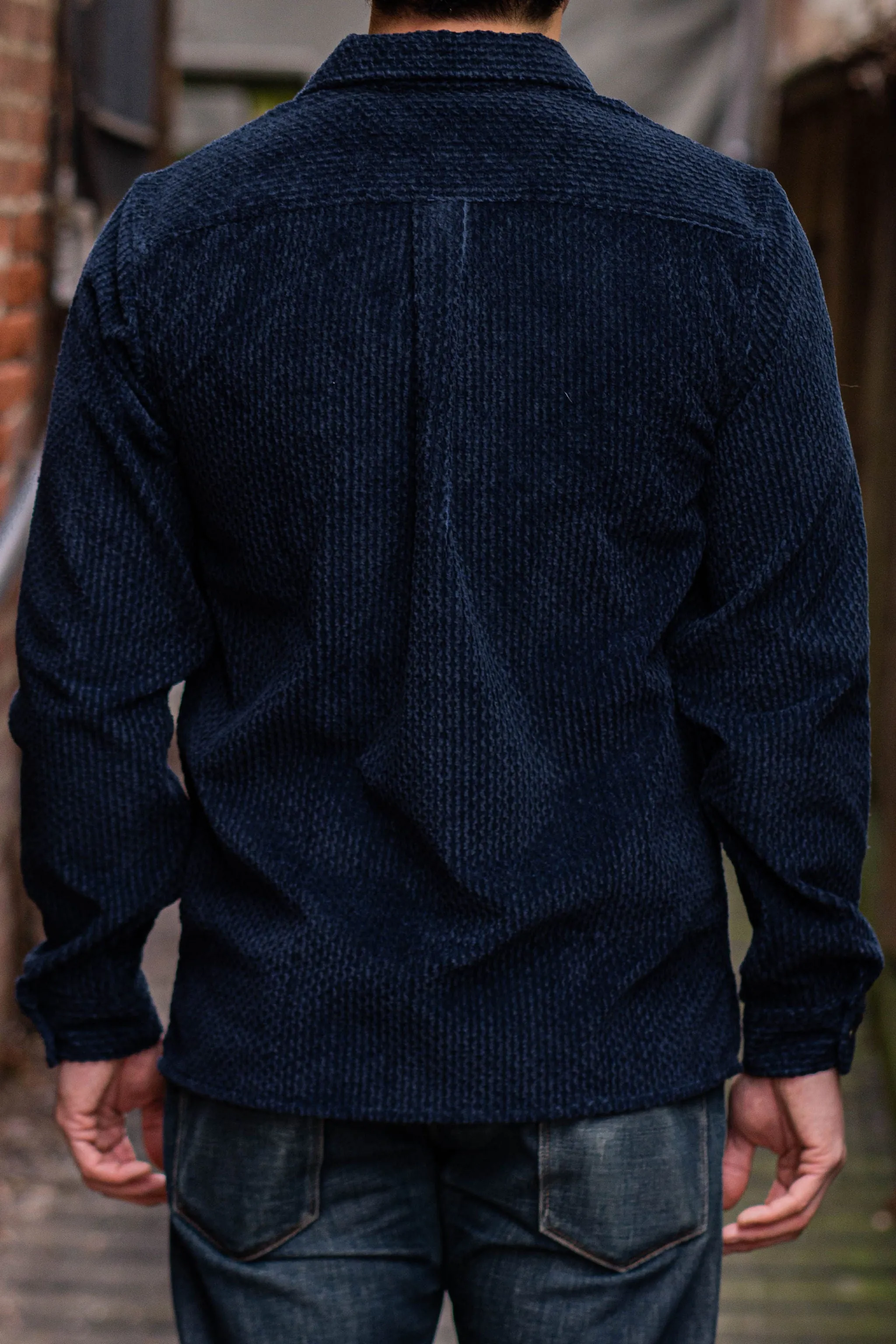 Indigofera Webster - Dobby Corduroy Navy