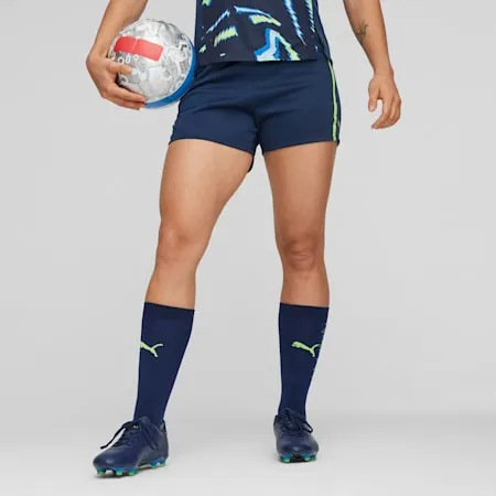 individualBLAZE Women's Football Shorts | Persian Blue-Pro Green | PUMA Shoes | PUMA 