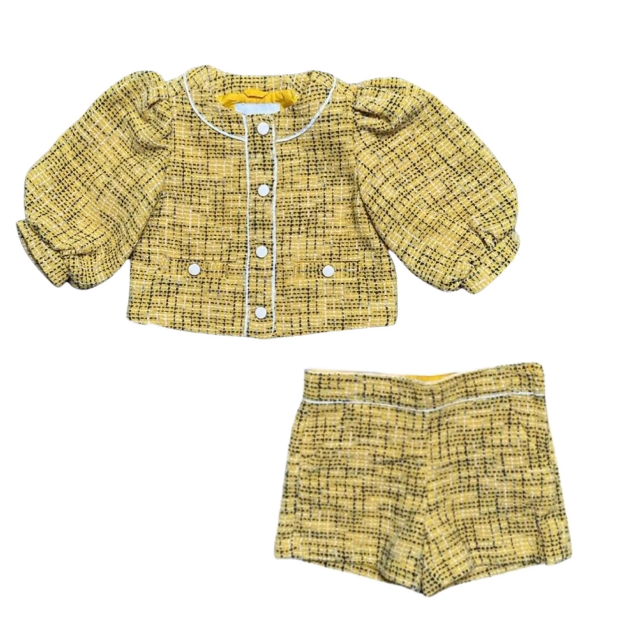 Janie and Jack Tweed Jacket and Shorts set