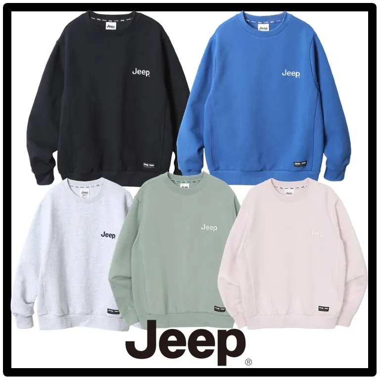 JEEP  |Unisex Street Style Logo Hoodies & Sweatshirts