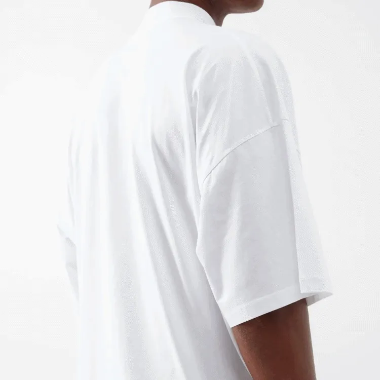 Jil Sander  |U-Neck Plain Cotton Short Sleeves Oversized