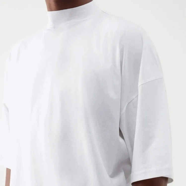 Jil Sander  |U-Neck Plain Cotton Short Sleeves Oversized