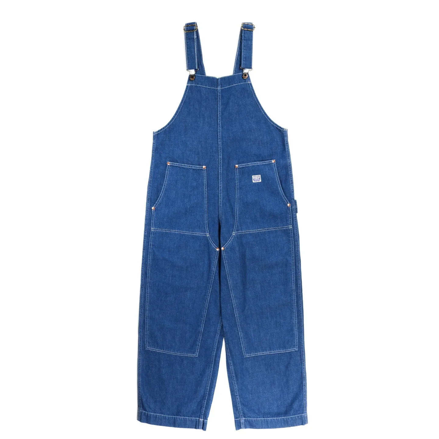 KAPITAL 11.5OZ DENIM SMITH OVERALL INDIGO