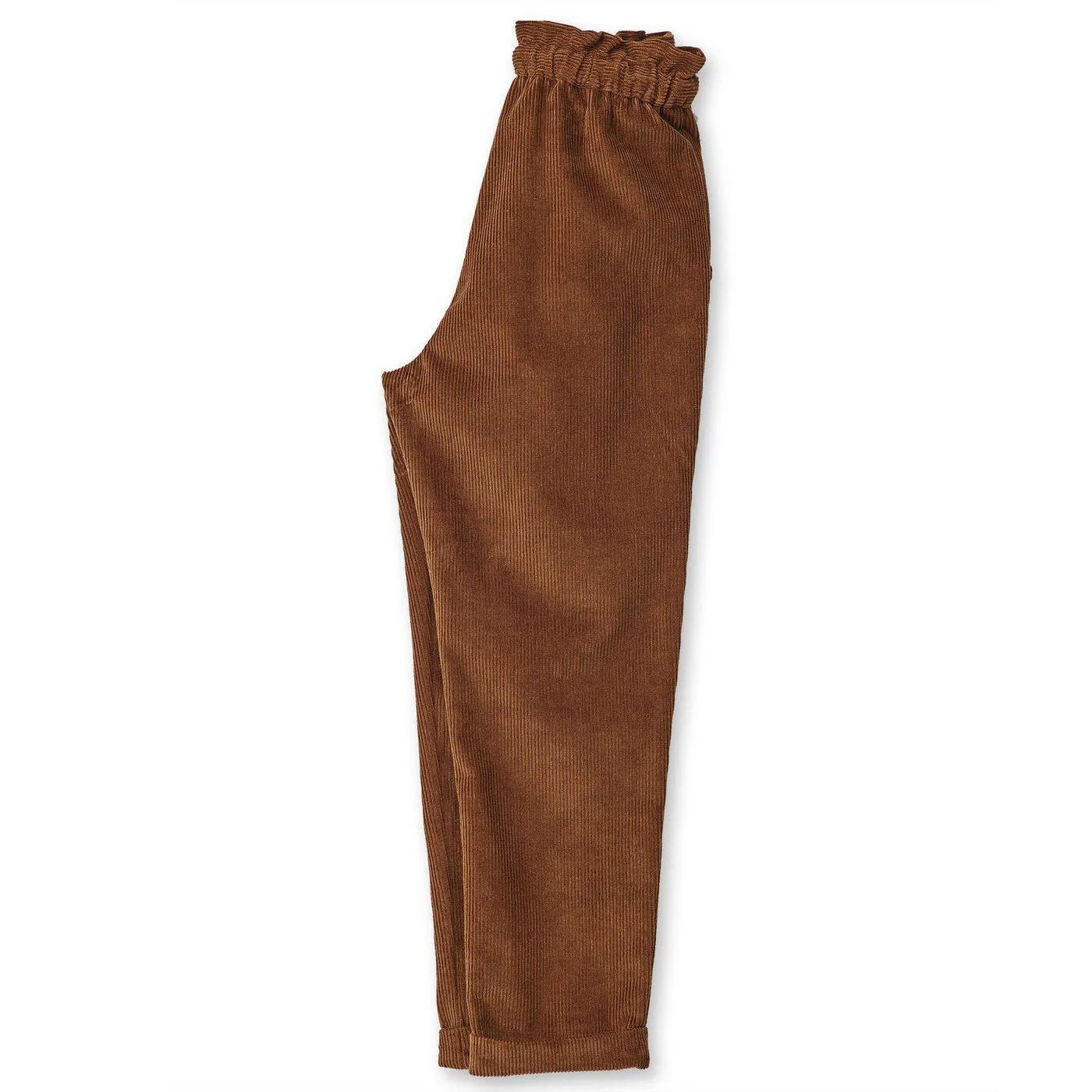 Kavu Wyeth Corduroy Paperbag Pant in Husk