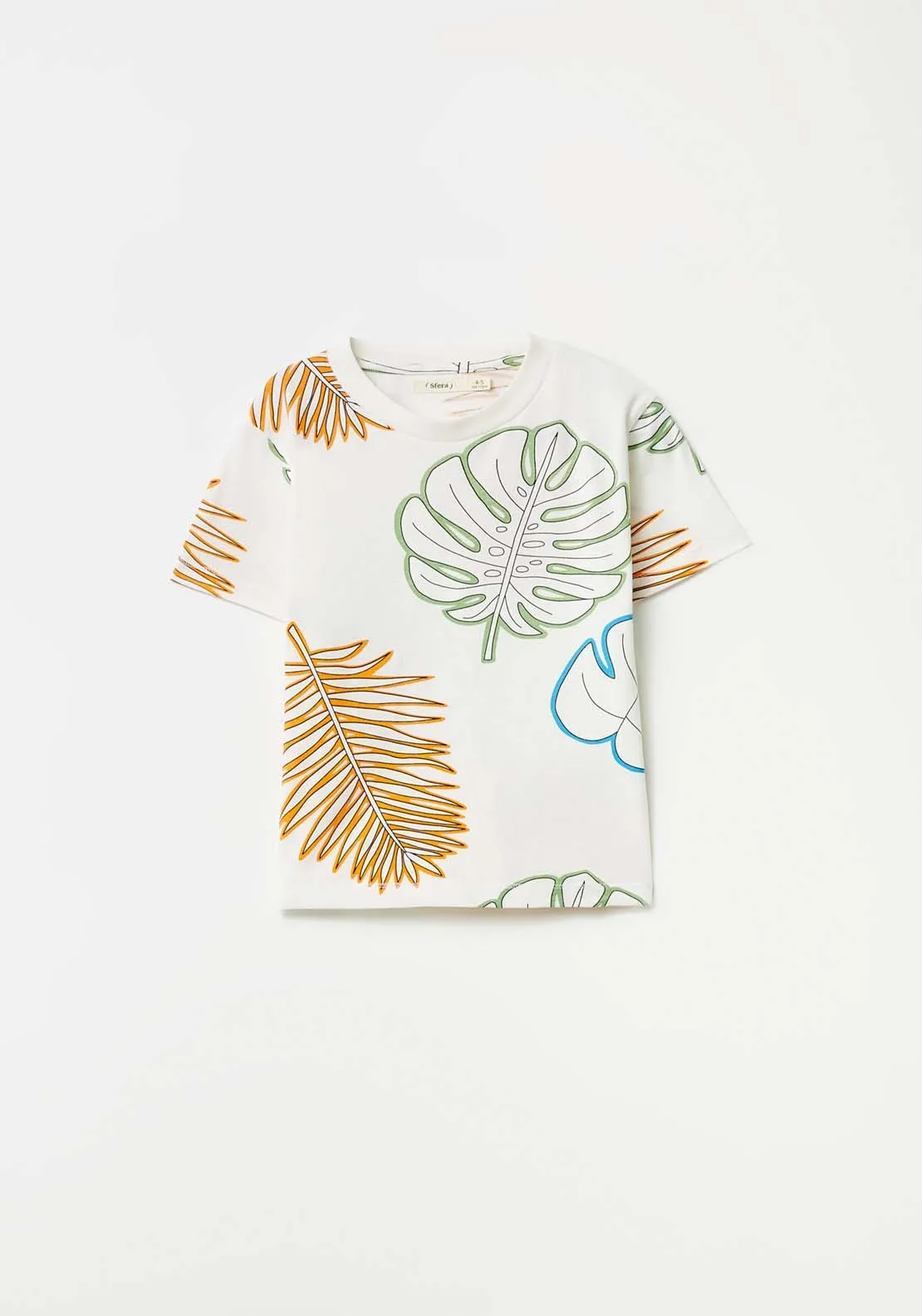 Leaves T-Shirt - White