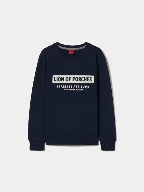 Lion of Porches Cotton Sweater