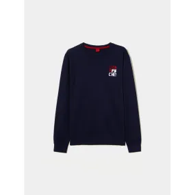 Logo cotton sweater