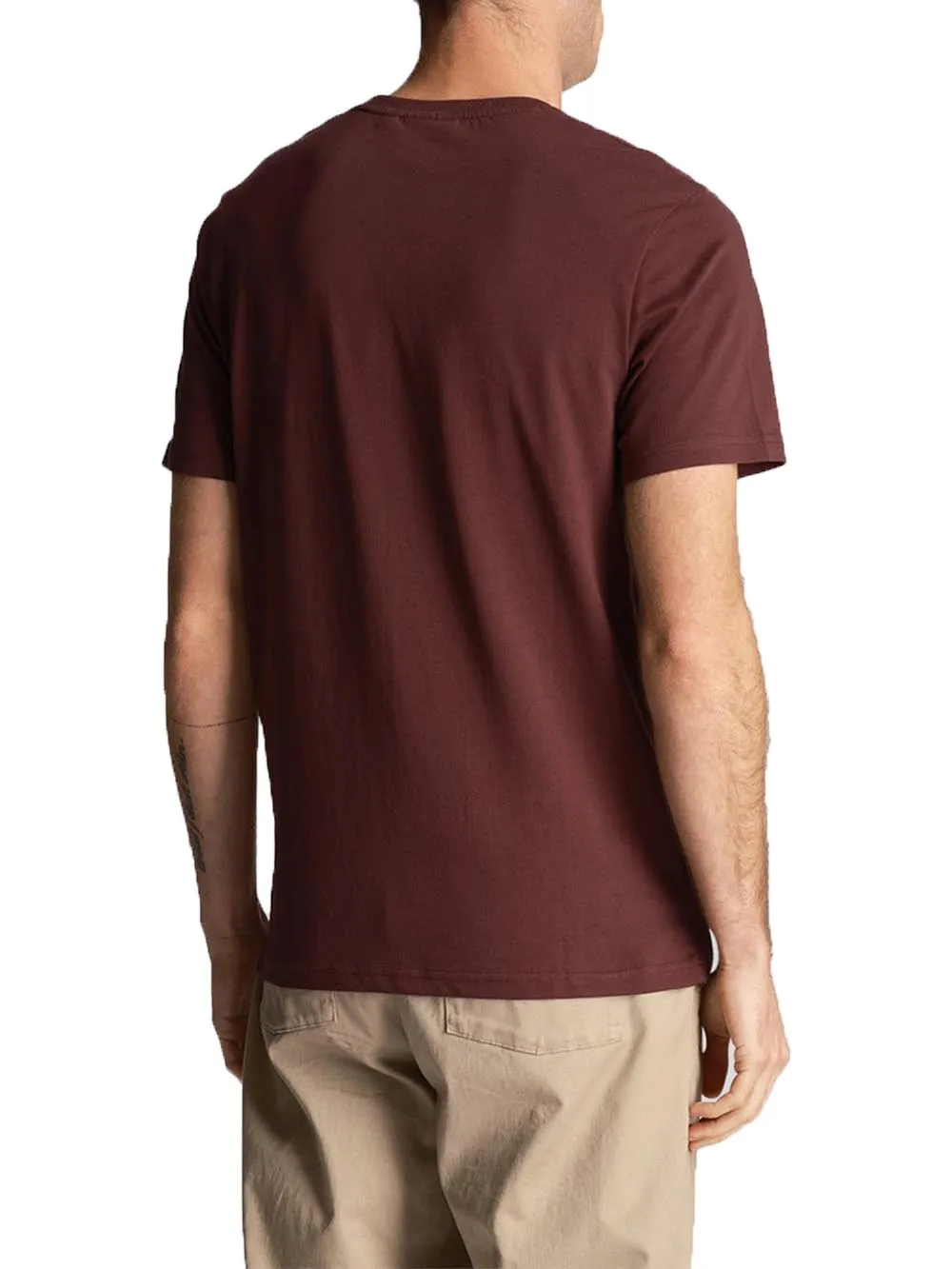 Lyle & Scott T-shirt Uomo Bordeaux