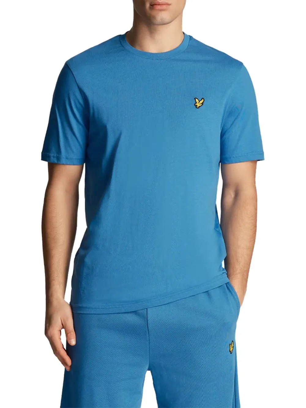 Lyle & Scott T-shirt Uomo Ts400vog Blu indaco