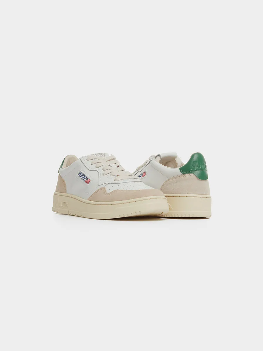 M Medalist Low Suede, Leat / Suede White