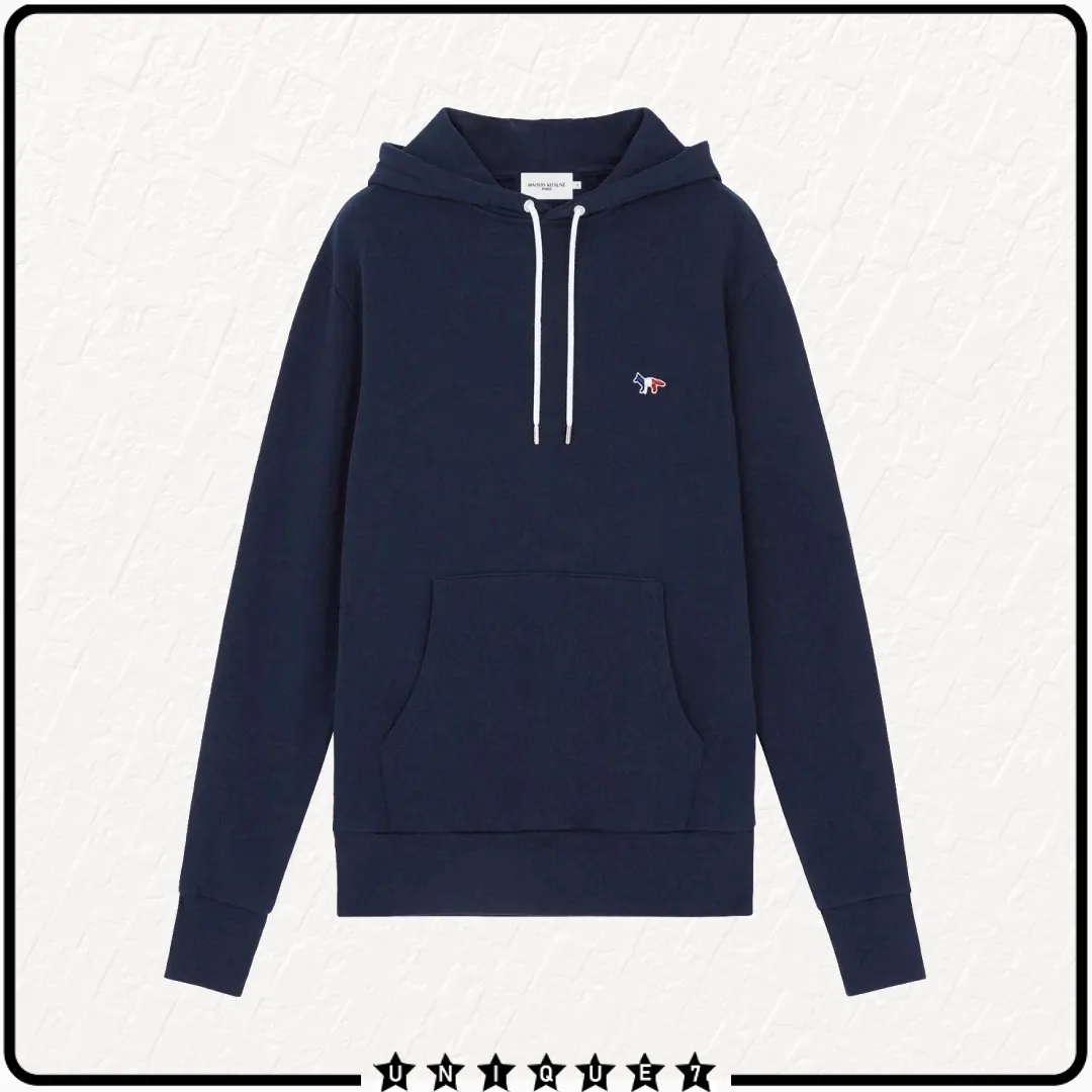 MAISON KITSUNE  |Street Style Logo Skater Style Designers Hoodies