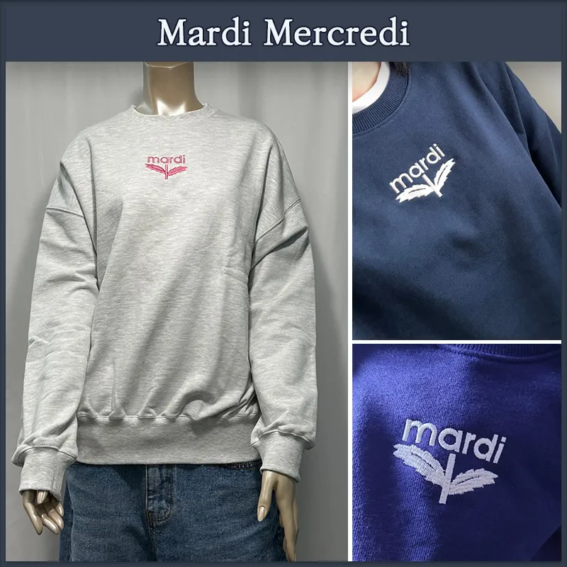 Mardi Mercredi  |Street Style Logo Hoodies & Sweatshirts