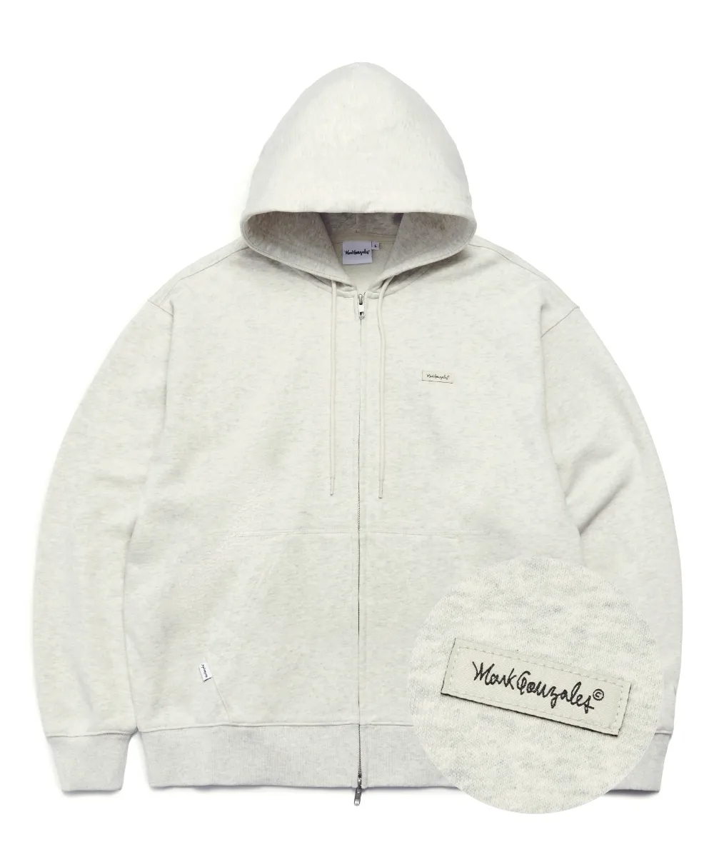 Mark Gonzales  |[MARK GONZALES] ★SIGN LOGO WAPPEN OG SWEAT ZIP-UP HOODIE