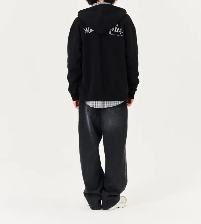 Mark Gonzales  |[MARK GONZALES] ★SIGN LOGO WAPPEN OG SWEAT ZIP-UP HOODIE