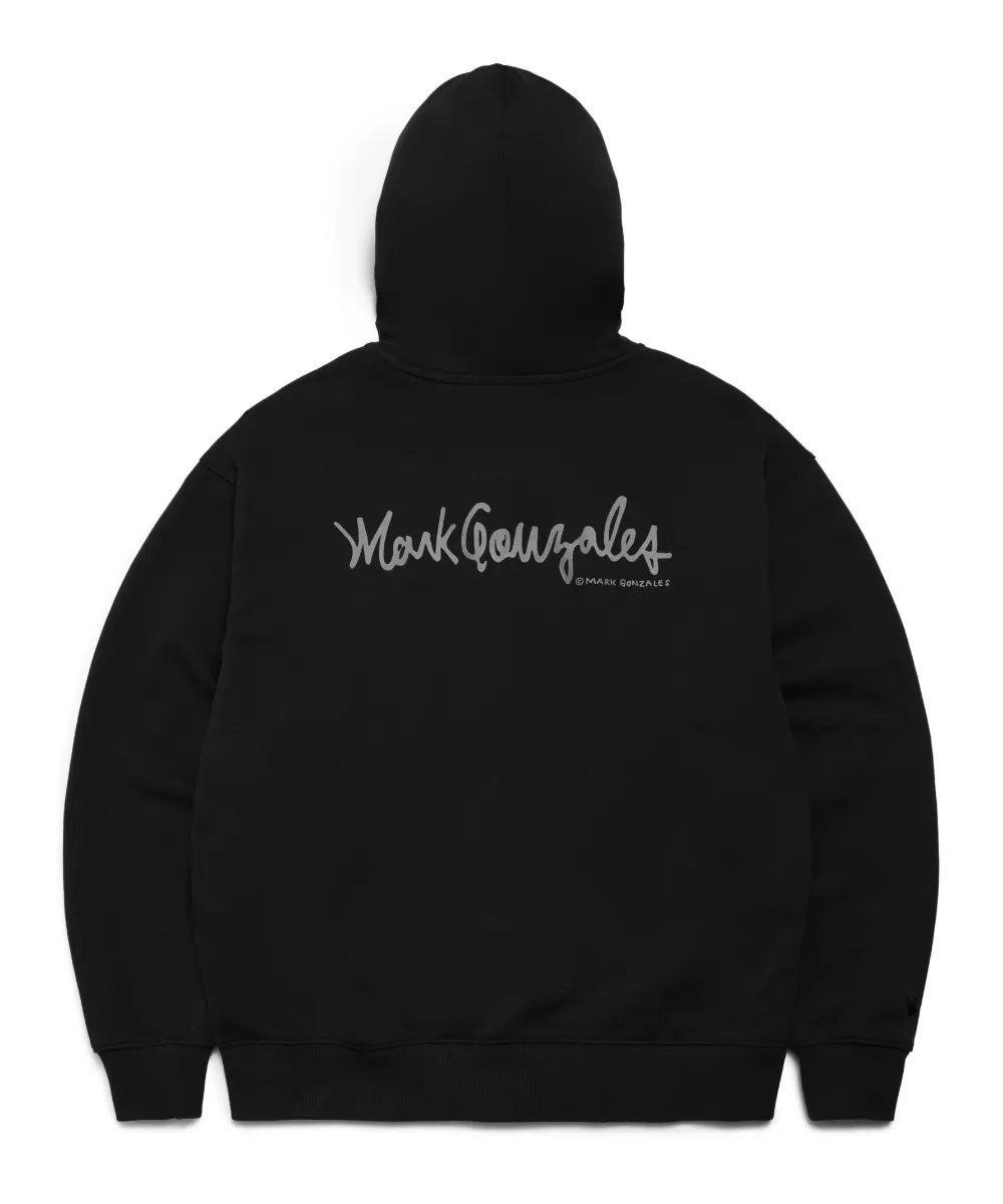 Mark Gonzales  |[MARK GONZALES] ★SIGN LOGO WAPPEN OG SWEAT ZIP-UP HOODIE