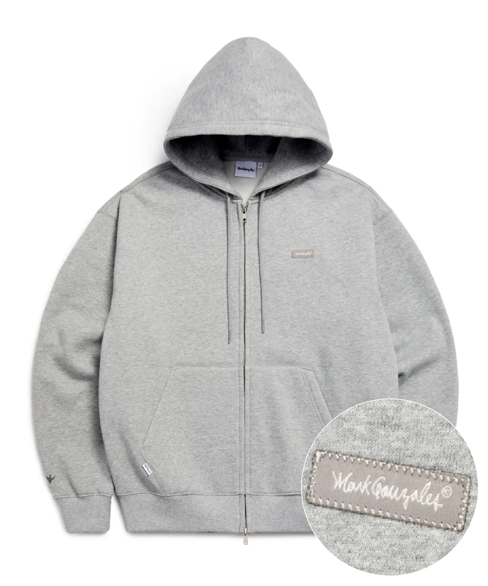 Mark Gonzales  |[MARK GONZALES] ★SIGN LOGO WAPPEN OG SWEAT ZIP-UP HOODIE