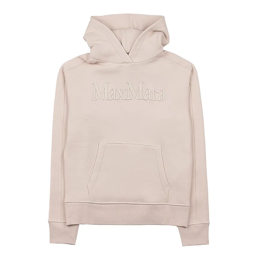 MaxMara  |Street Style Long Sleeves Plain Cotton Logo