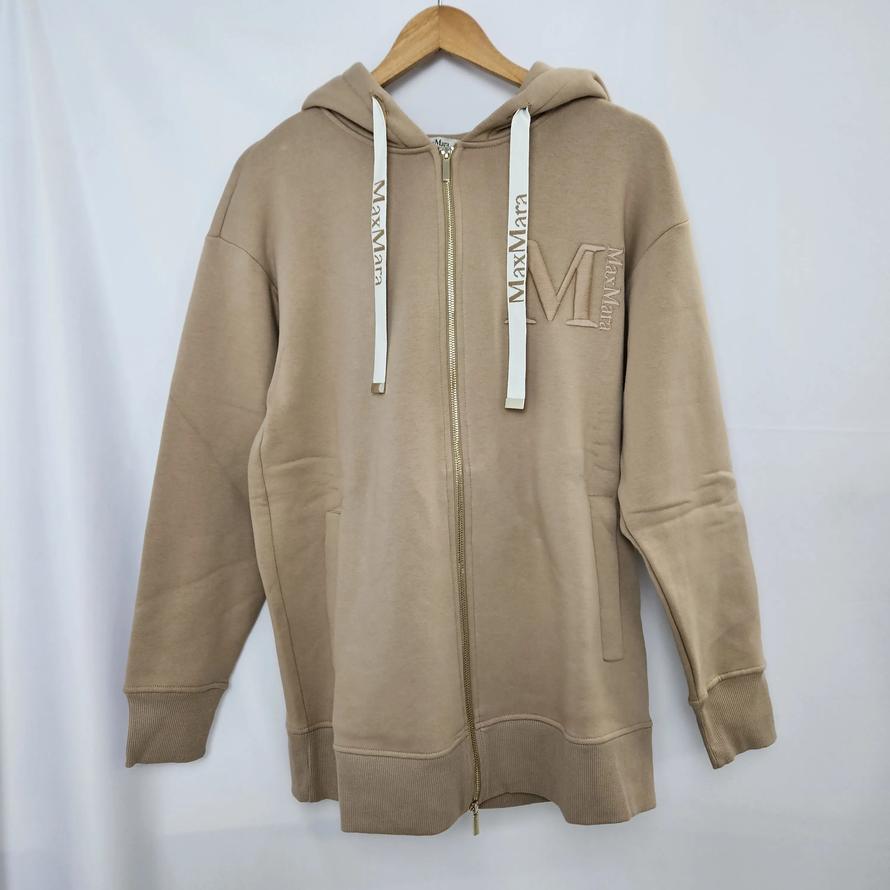 MaxMara  |Unisex Street Style Logo Hoodies & Sweatshirts