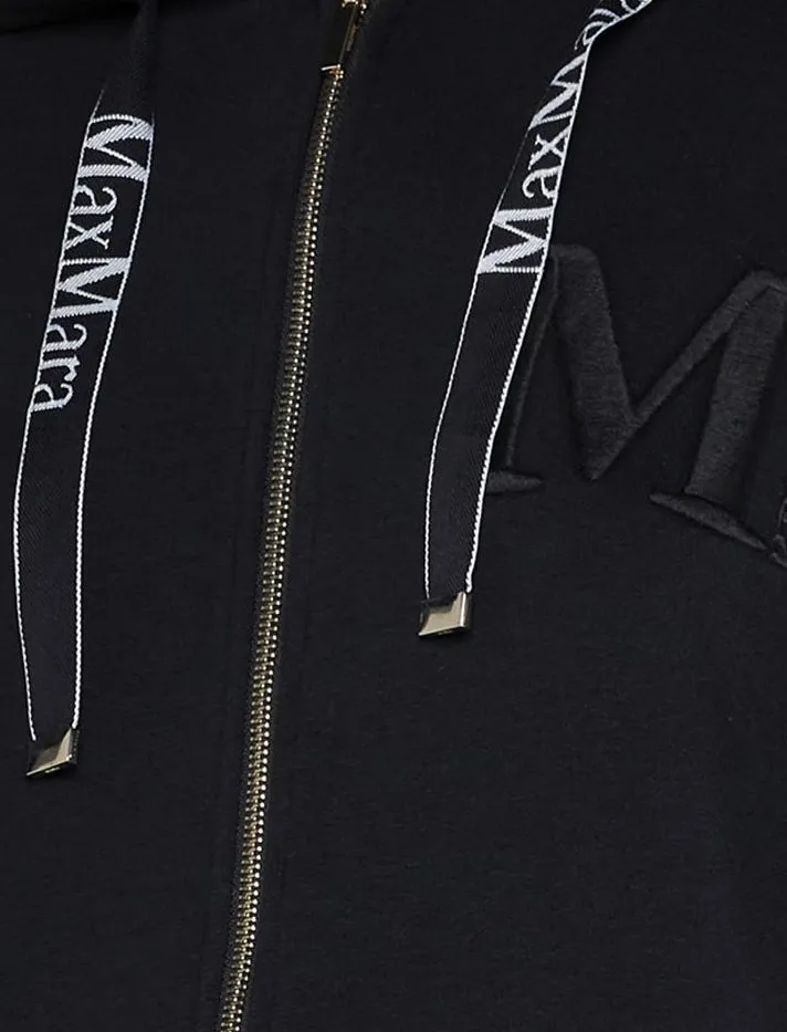 MaxMara  |Unisex Street Style Logo Hoodies & Sweatshirts