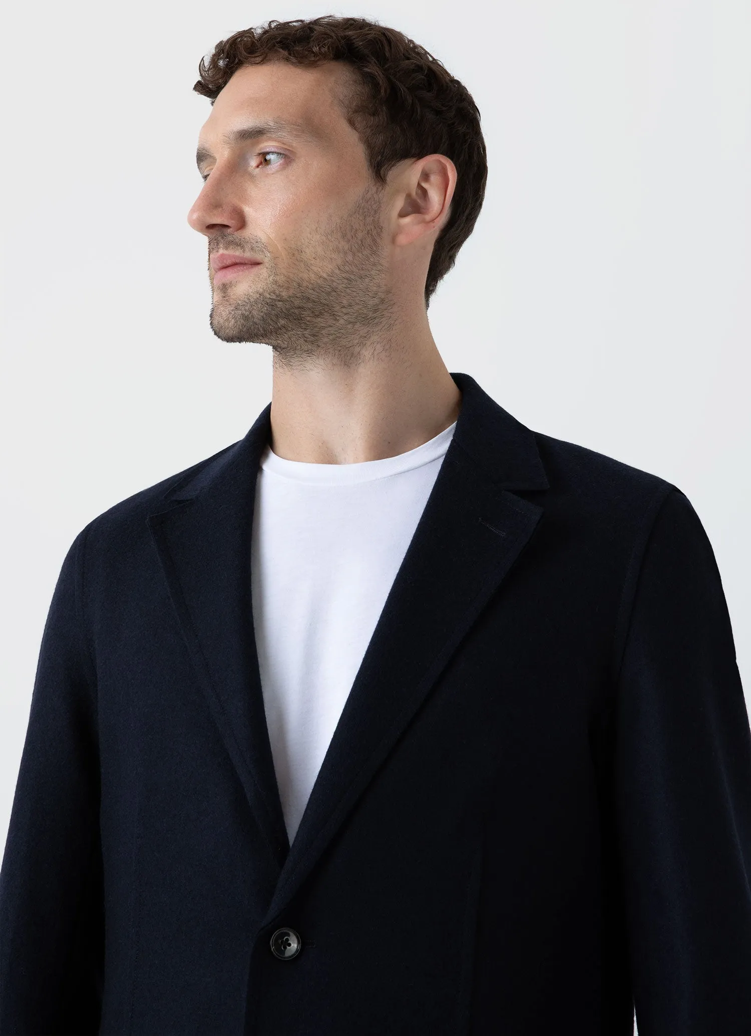 Men's Sunspel x Casely-Hayford Two-Piece Suit in Navy