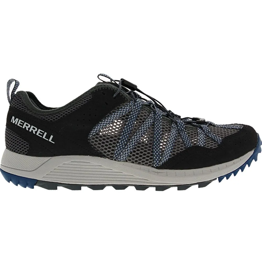 Merrell Mens Wildwood Aerosport Water Shoes- Granite