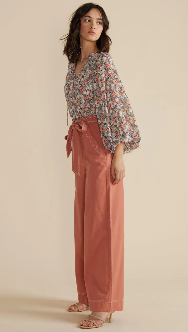 Minkpink Charnley Pant in Clay