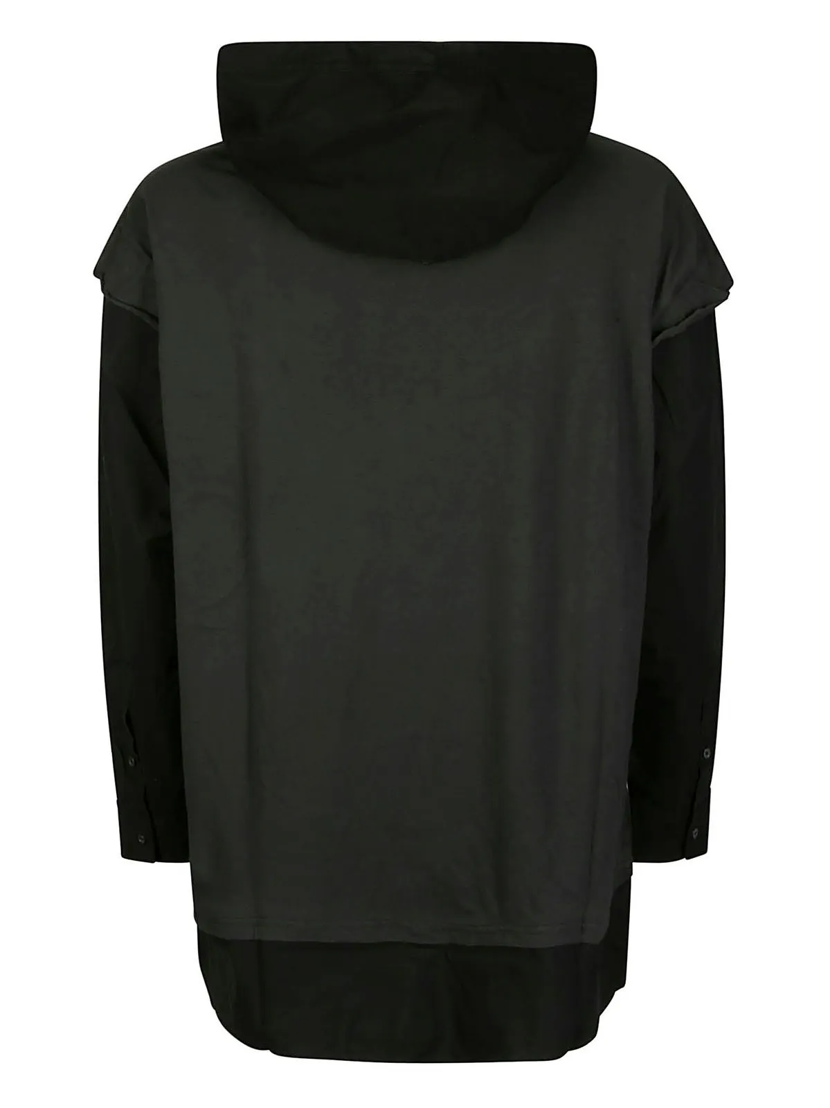 MM6 Maison Margiela  |Street Style Long Sleeves Plain Cotton Hoodies