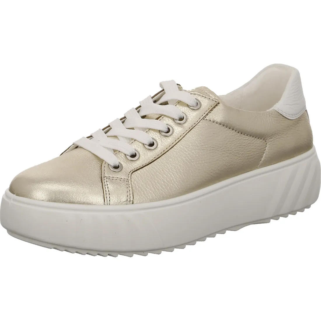 Monaco Sneakers, Platinum Gold