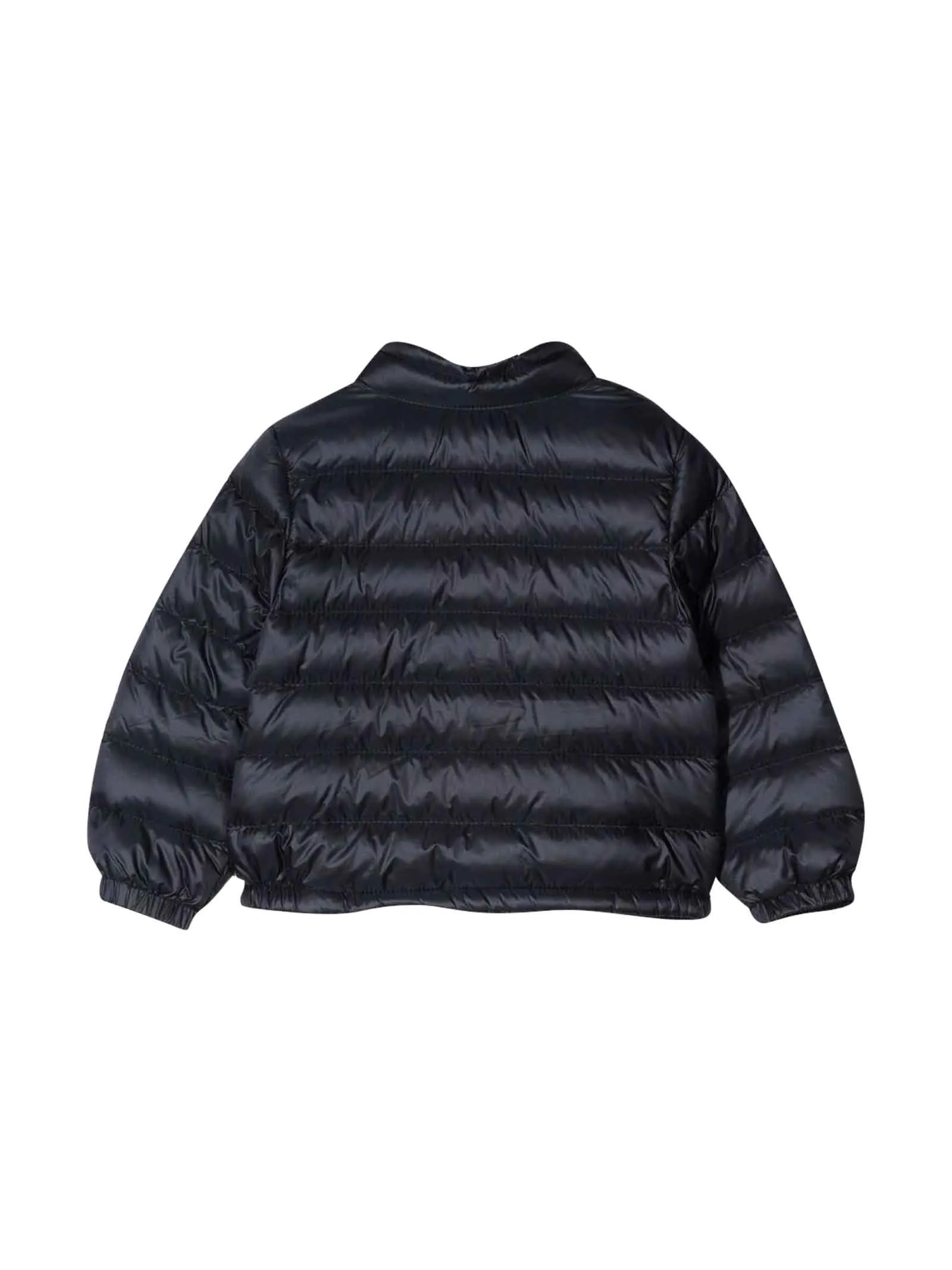 Moncler Enfant Zip-Up Logo Patch Padded Jacket