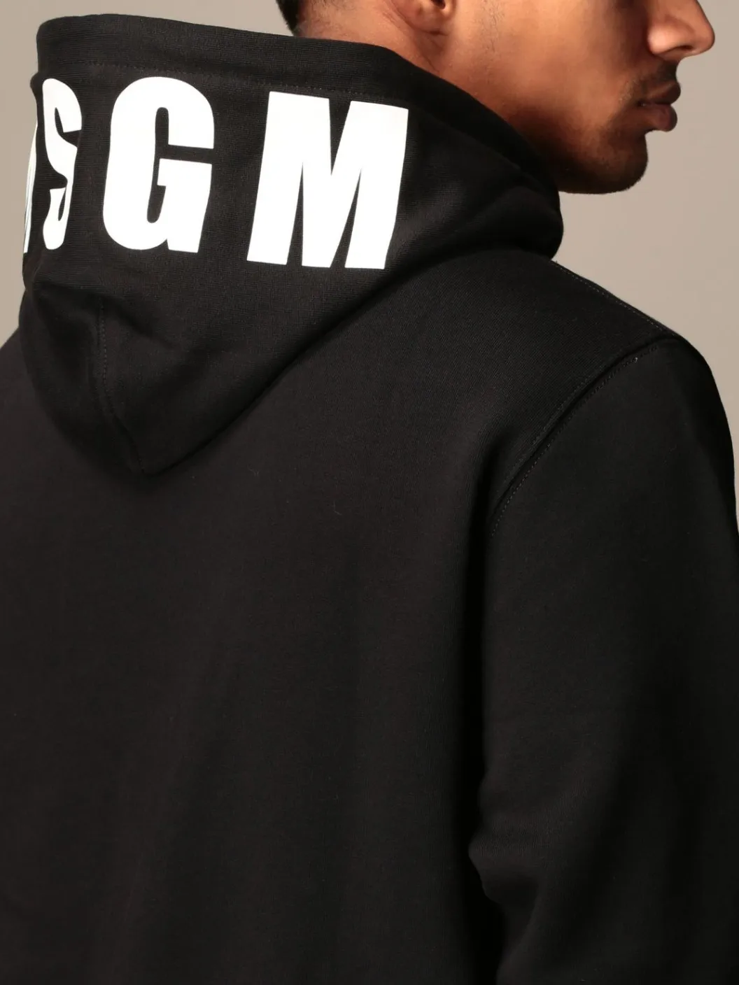 MSGM  |Unisex Street Style Cotton Logo Designers Hoodies