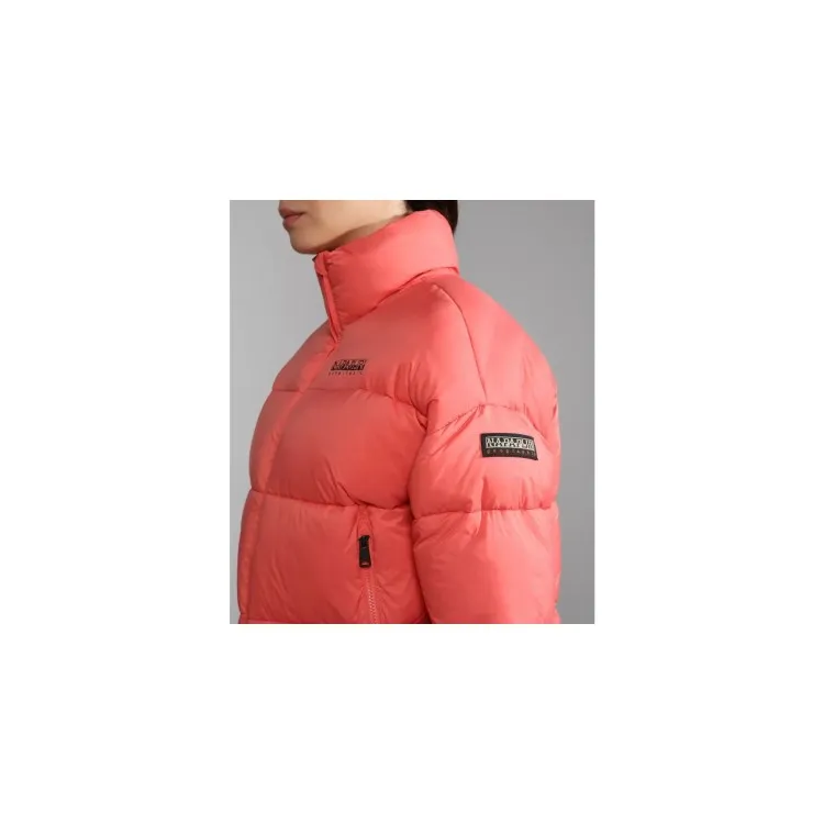 Napapijri A-Box W NP0A4GKN Giacca Corta Bomber Donna Rosa