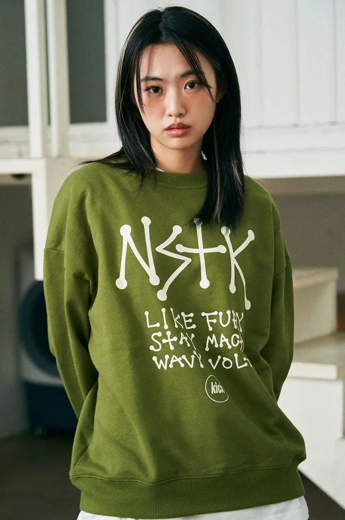 NASTYKICK  |Unisex Street Style Logo Hoodies & Sweatshirts