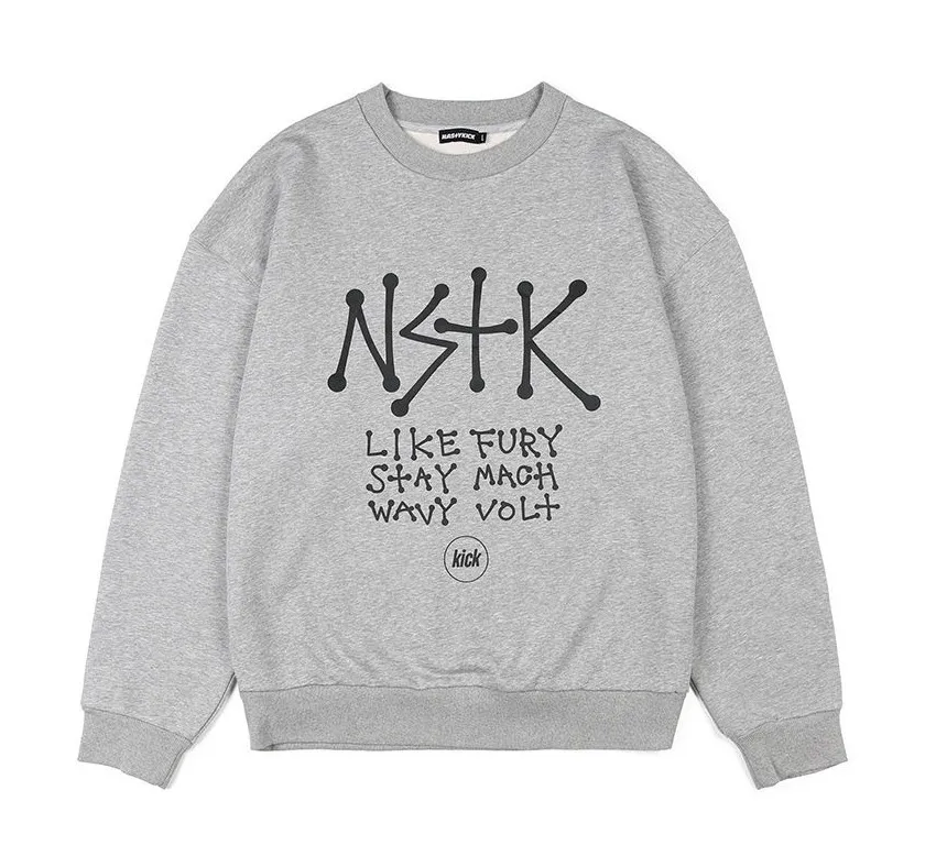 NASTYKICK  |Unisex Street Style Logo Hoodies & Sweatshirts