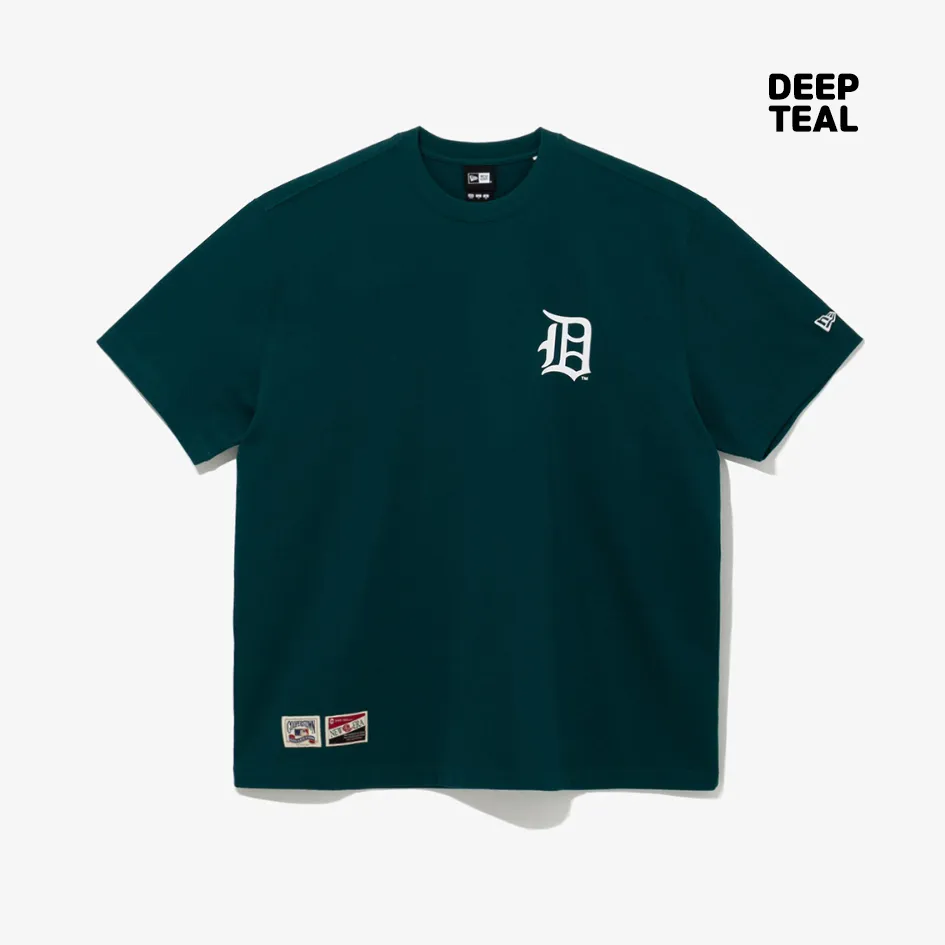 New Era  |Unisex Street Style Oversized Logo T-Shirts