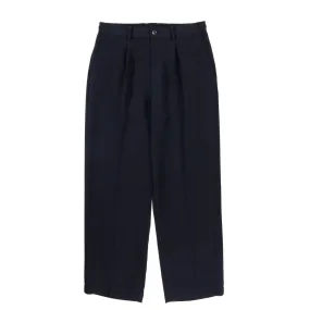 N.HOOLYWOOD 2241-PT06 WIDE EASY SUIT PANTS NAVY