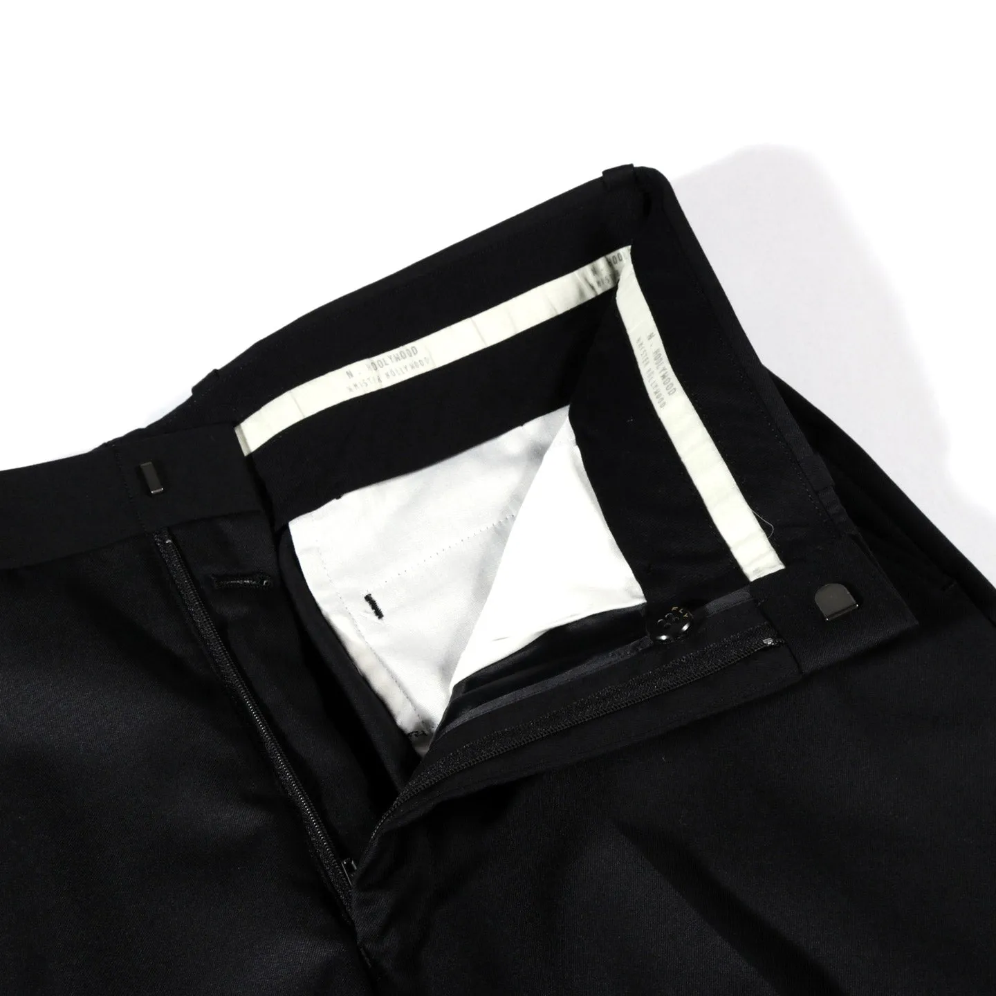 N.HOOLYWOOD PT04-099 SUIT PANTS BLACK