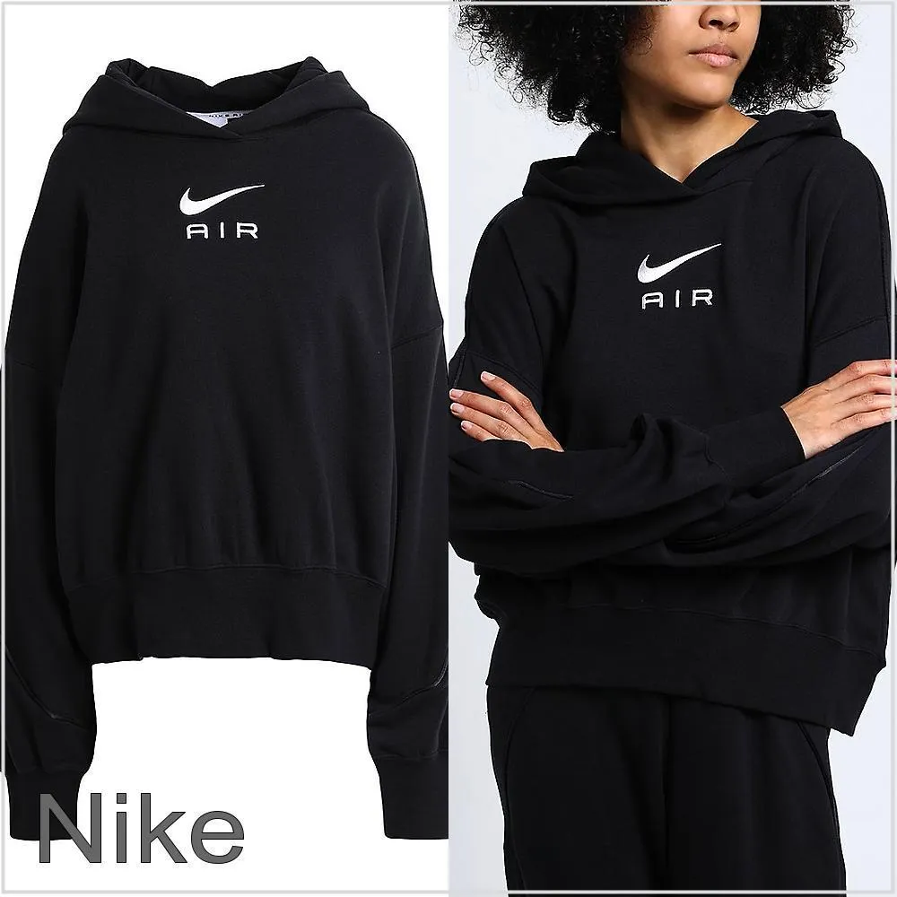 Nike  |Street Style Long Sleeves Plain Logo Hoodies & Sweatshirts