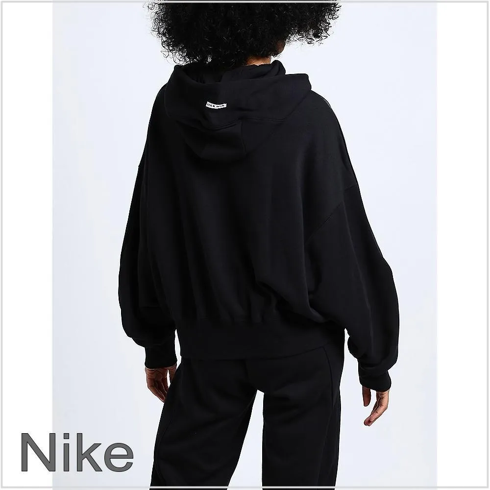 Nike  |Street Style Long Sleeves Plain Logo Hoodies & Sweatshirts