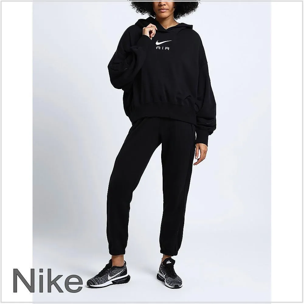 Nike  |Street Style Long Sleeves Plain Logo Hoodies & Sweatshirts