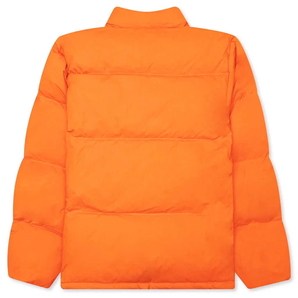 Nylon Down Puffer - Orange