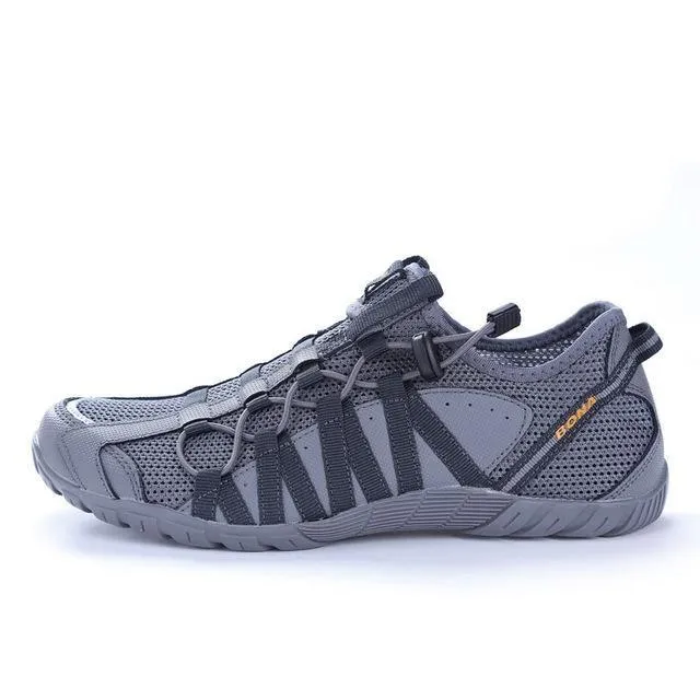 Popular Running Shoes with Lace Up for Beginner Athletic and Sports Men