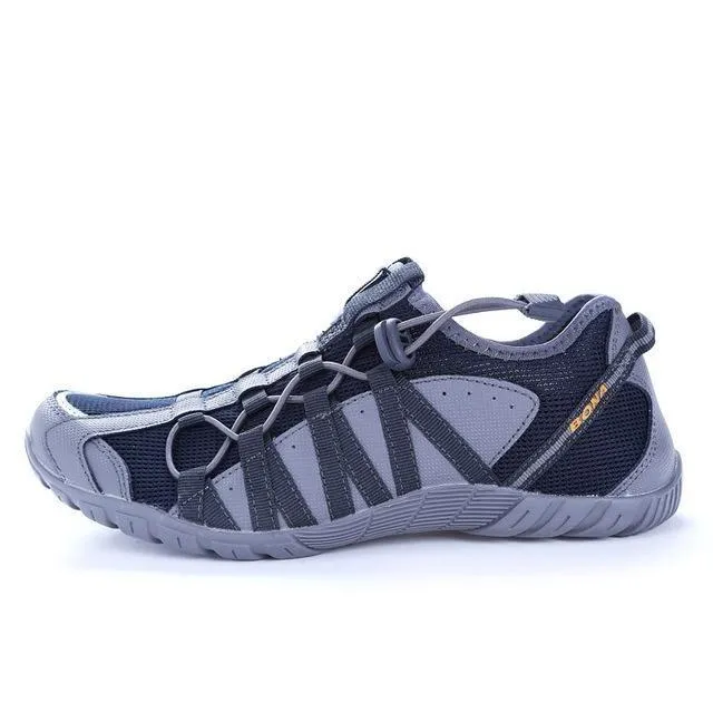 Popular Running Shoes with Lace Up for Beginner Athletic and Sports Men