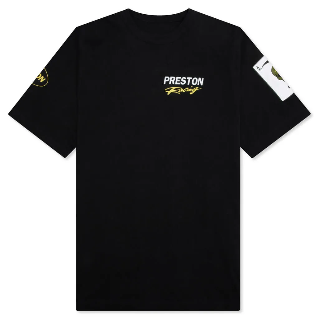 Preston Racing S/S Tee - Black/White