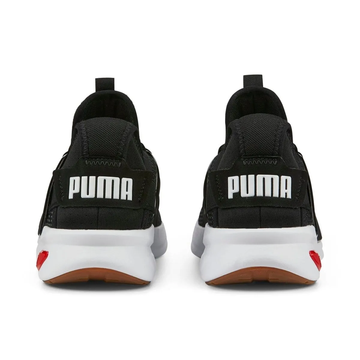 PUMA MEN'S SOFTRIDE ENZO BLACK/RED SHOE