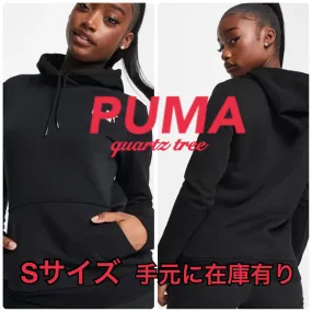 PUMA  |Street Style Long Sleeves Plain Logo Hoodies & Sweatshirts