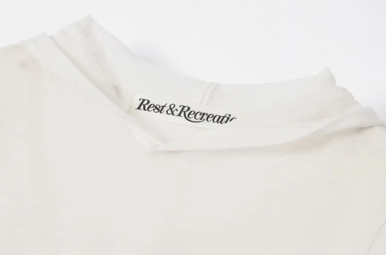 Rest & Recreation  |Street Style Logo Hoodies & Sweatshirts