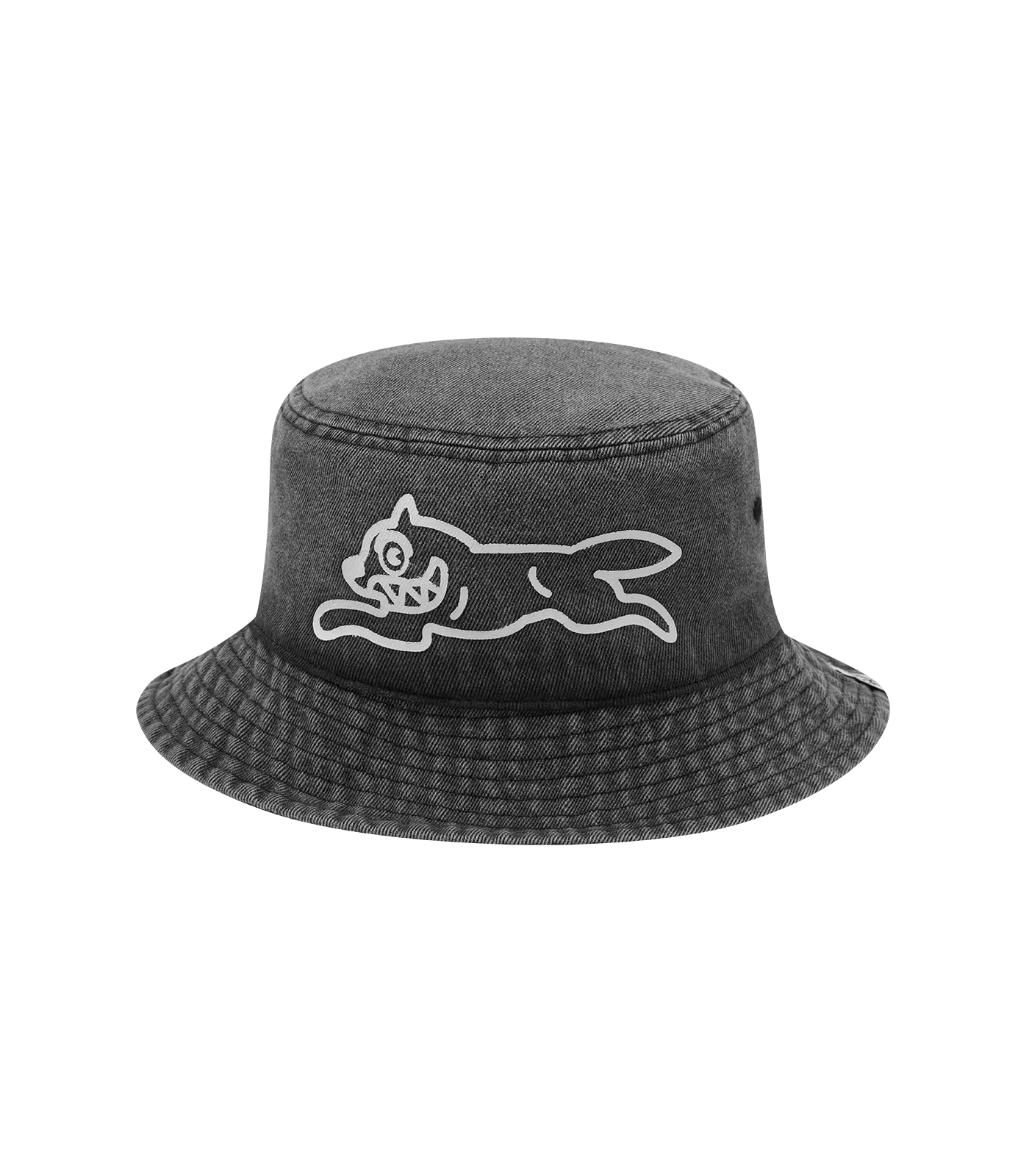 RUNNING DOG DENIM HAT - BLACK